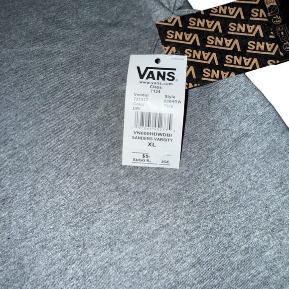 Men’s Vans Sanders Varsity Long Sleeve - Picture 4 of 5